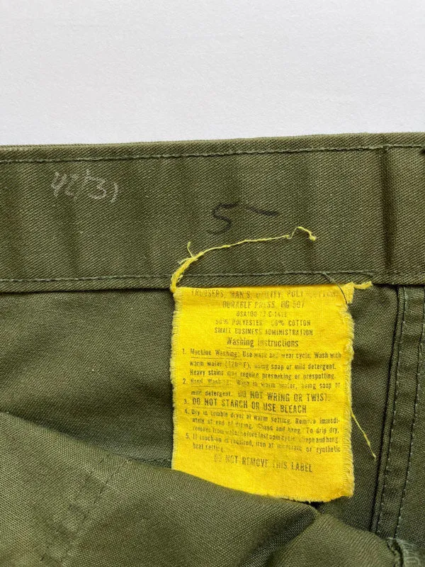 1970s Fatigue pants OG 507 - 42x32