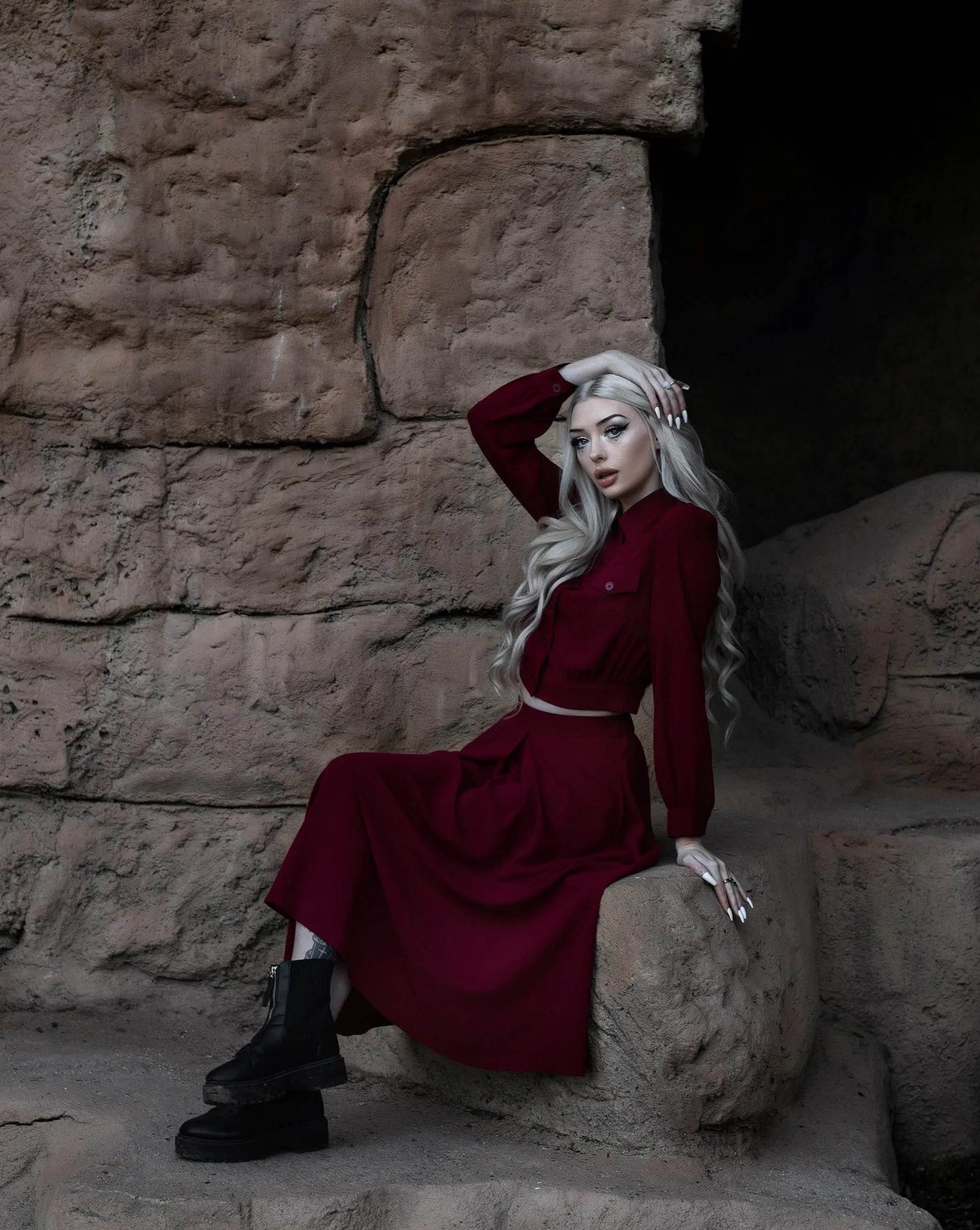 Agent Scarlet | Two-Piece Set
