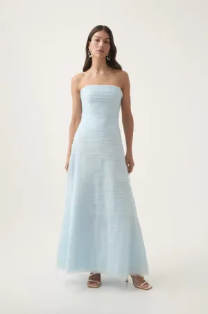 Aje Soundscape Maxi Dress Blue