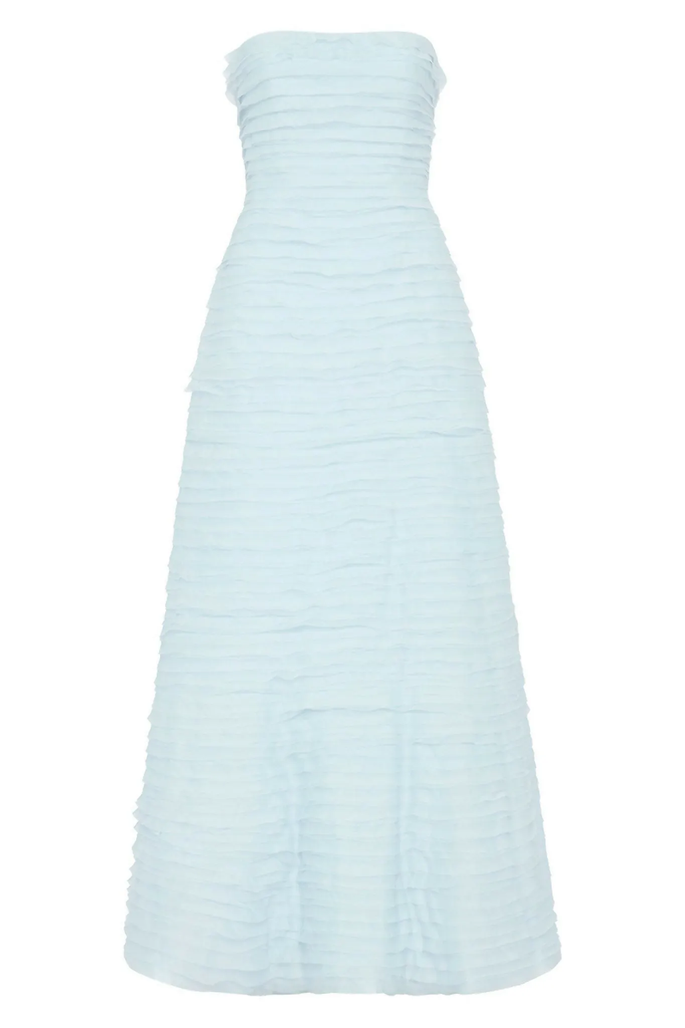 Aje Soundscape Maxi Dress Seabreeze Size 8