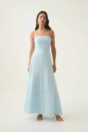 Aje Soundscape Maxi Dress Seabreeze Size 8