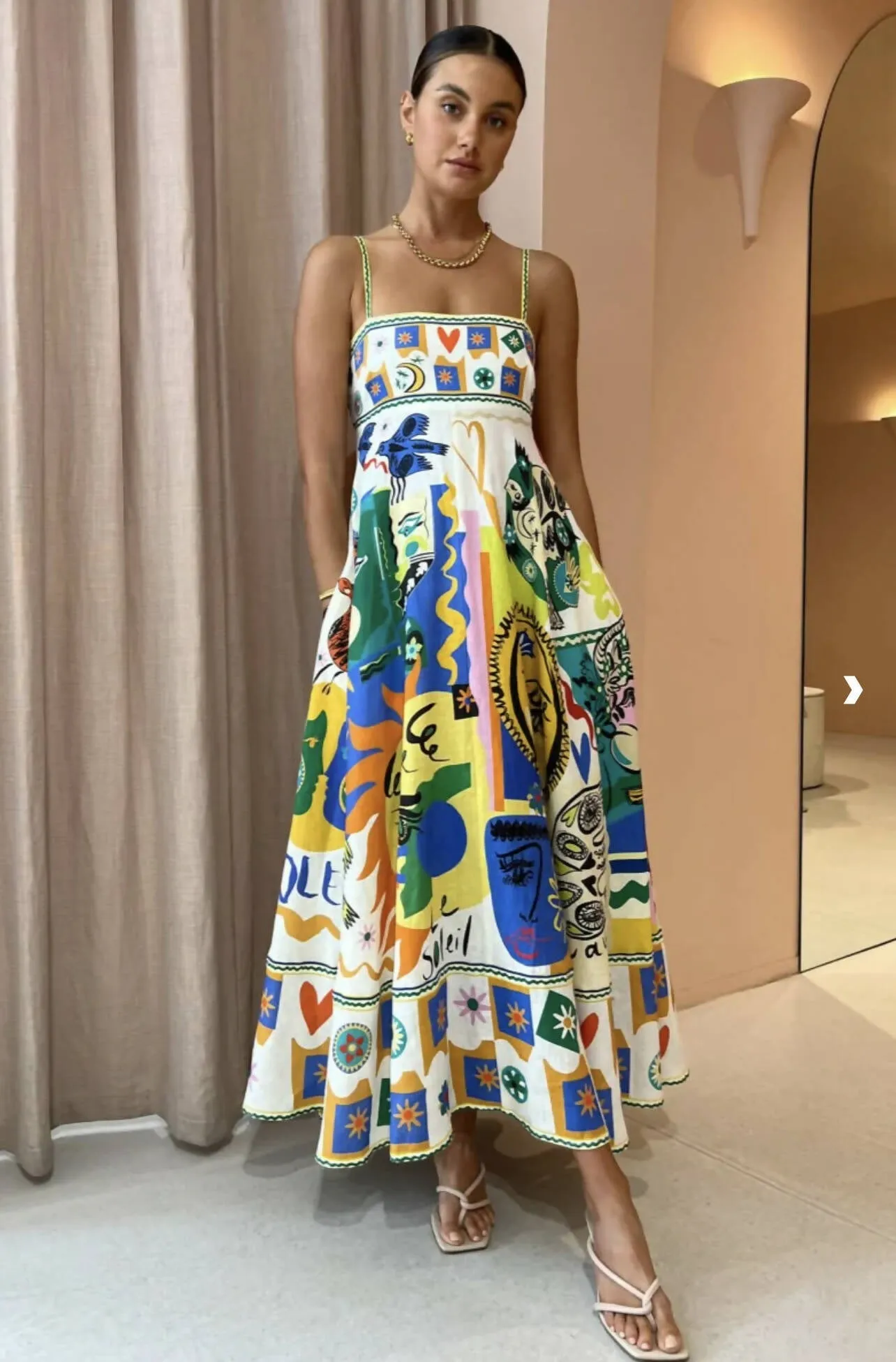 Alemais Soleil Sundress