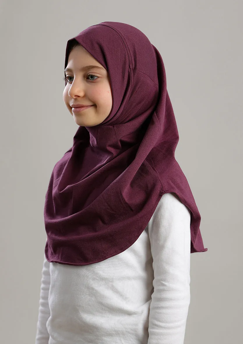 Amira Hijab Girls Maxi-Plain Jersey Cotton