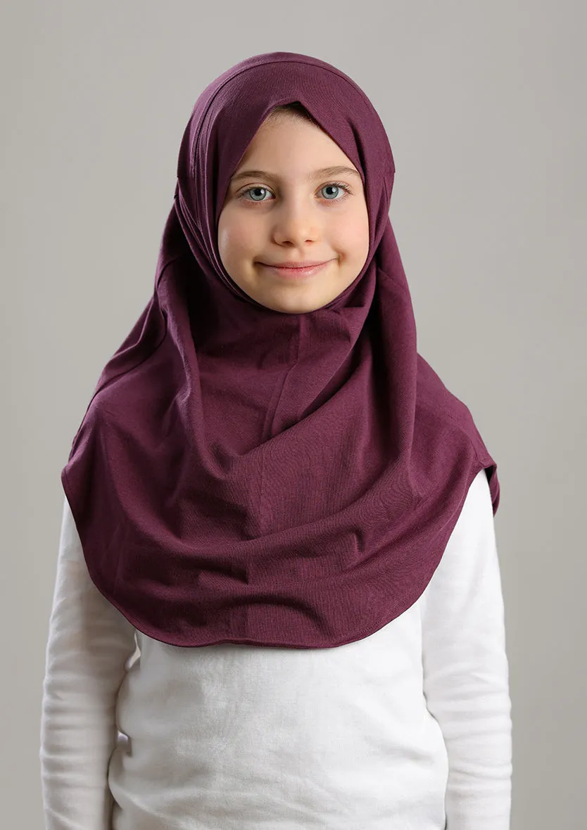 Amira Hijab Girls Maxi-Plain Jersey Cotton