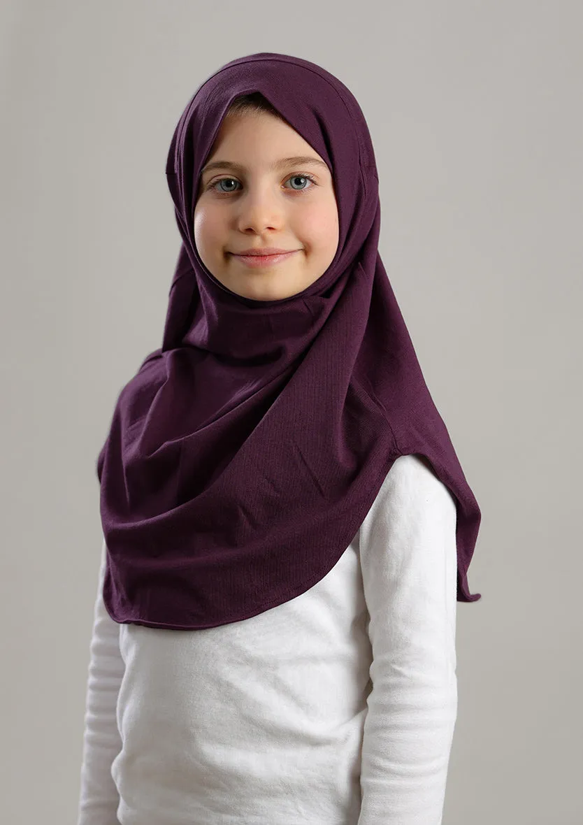Amira Hijab Girls Maxi-Plain Jersey Cotton