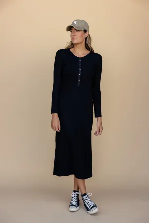 Aphrodite Button Maxi