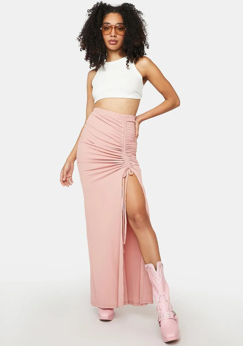 Baby Secret's Out Ruched Maxi Skirt