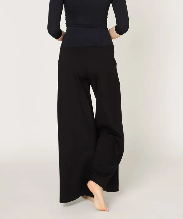 Bamboo Wide Leg Ponte Pants