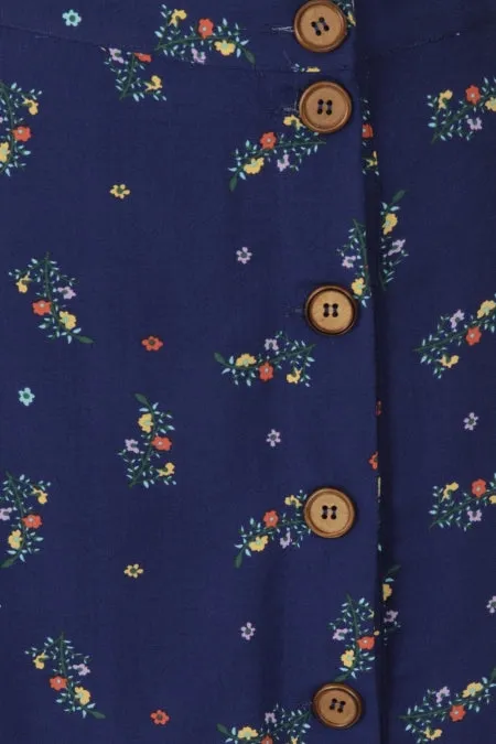 Banned Apparel - Spring Sprig Long Line Skirt