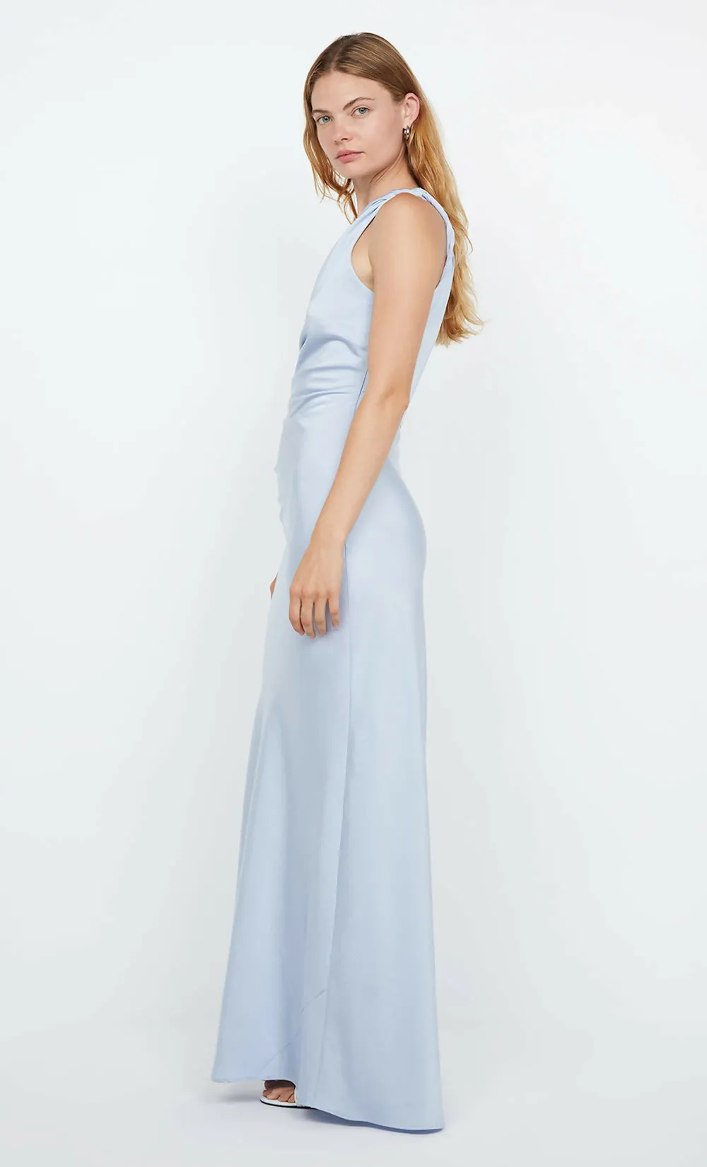 Bec & Bridge Lunetta Asym Dusty Blue Size AU 10
