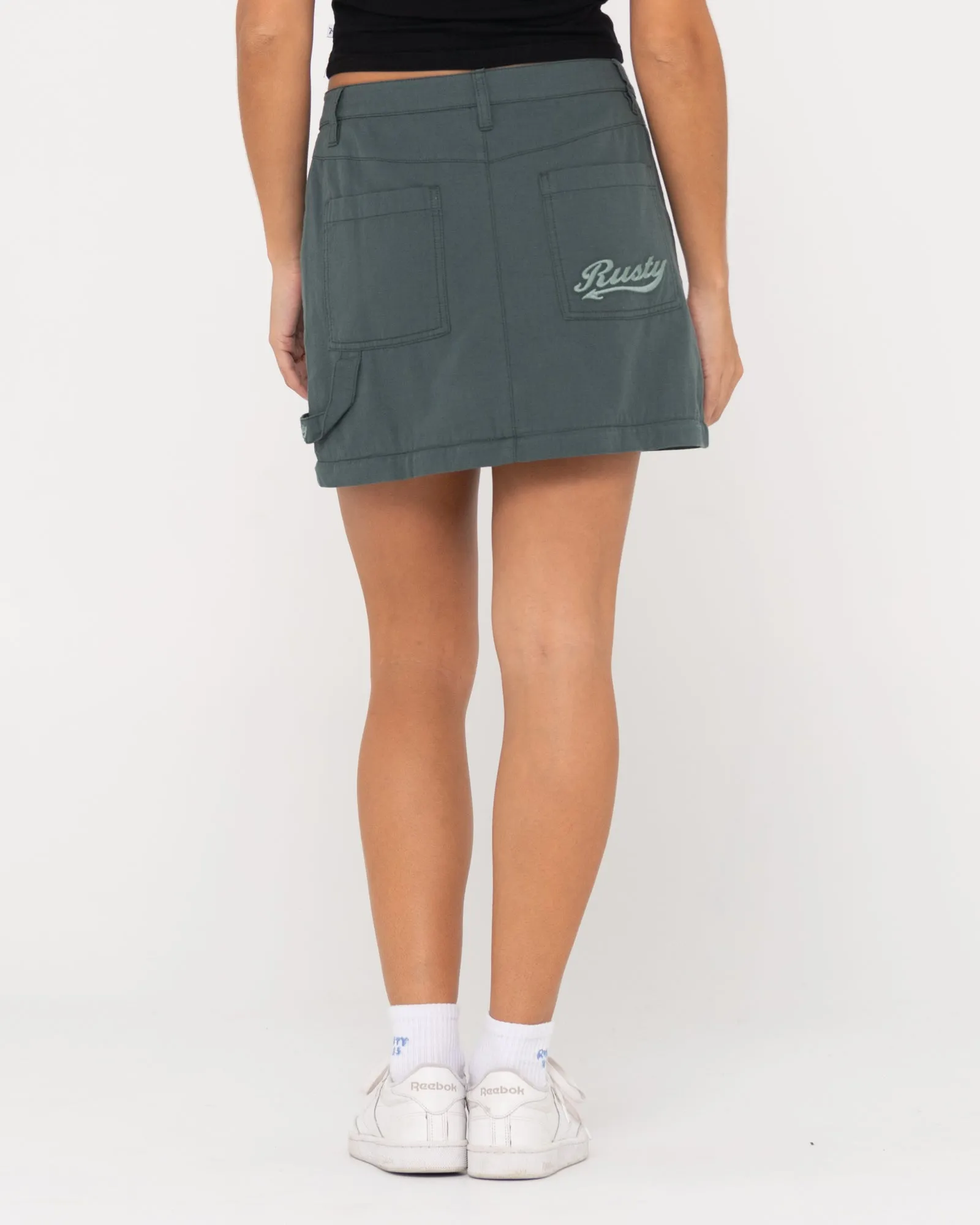 Billie Low Rise Ripstop Zip Off Maxi Skirt