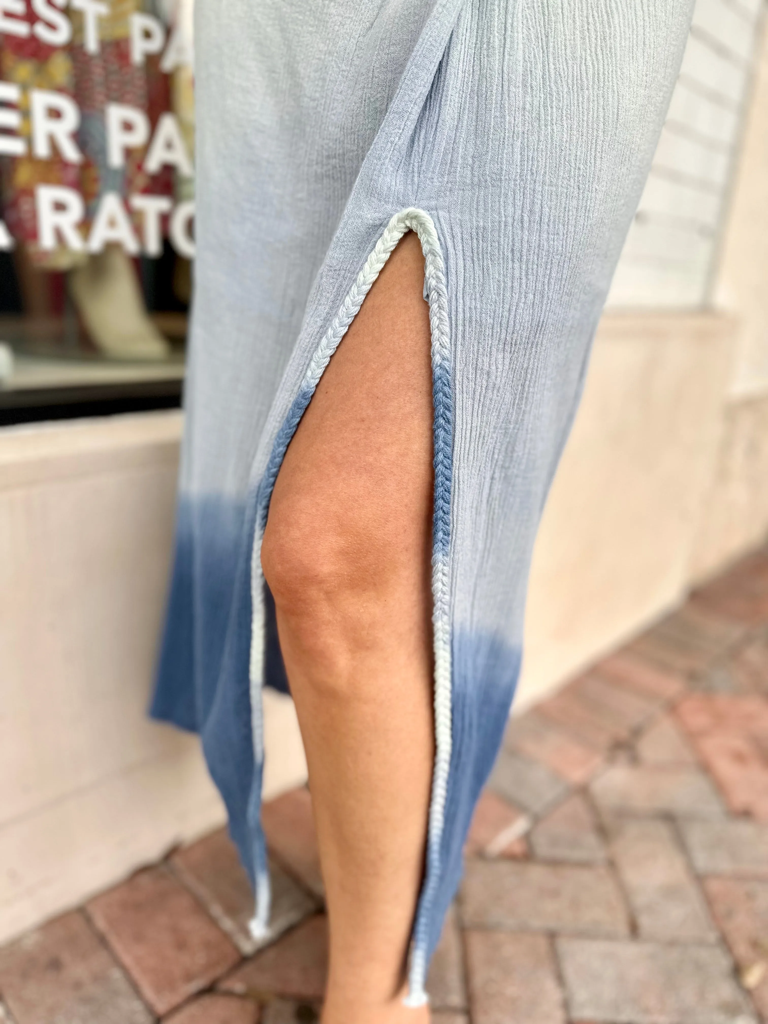 Blue Lagoon Maxi Skirt