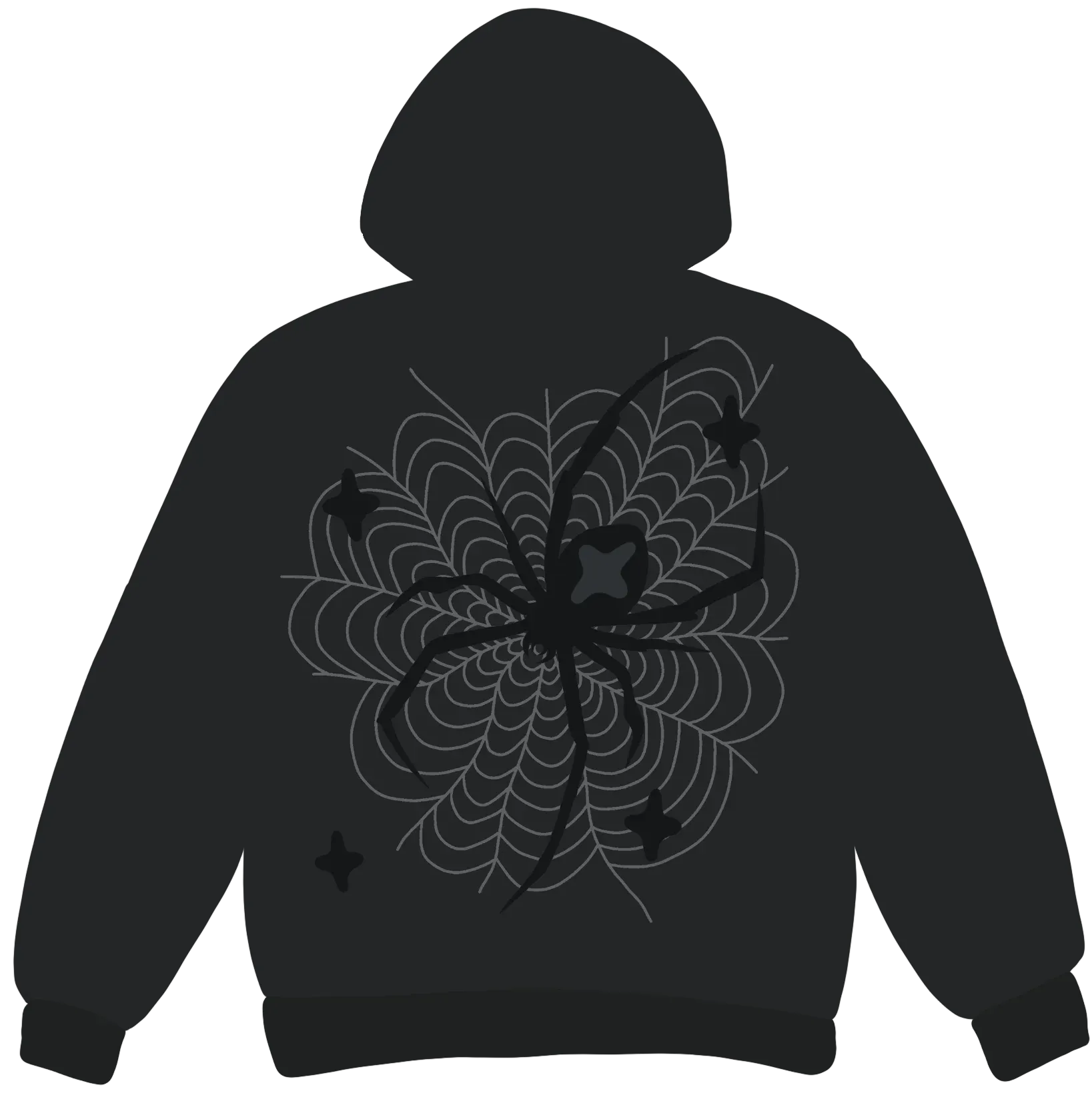 Broken Planet Market Spider Zip Up Hoodie