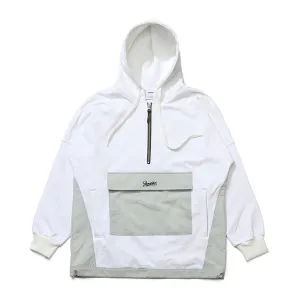 BRT COTTON HOODIE WHITE