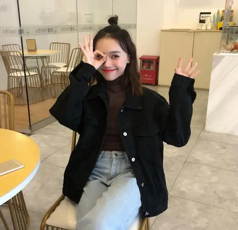Carys - Casual Denim Bomber Jacket for Women