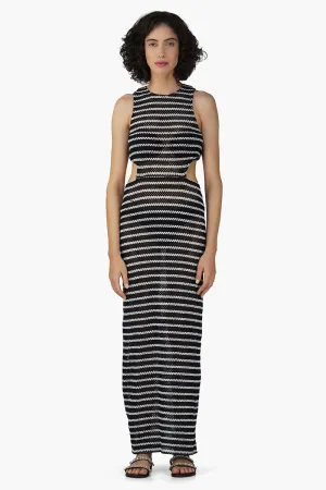 Cleo Stripe Bodycone Dress