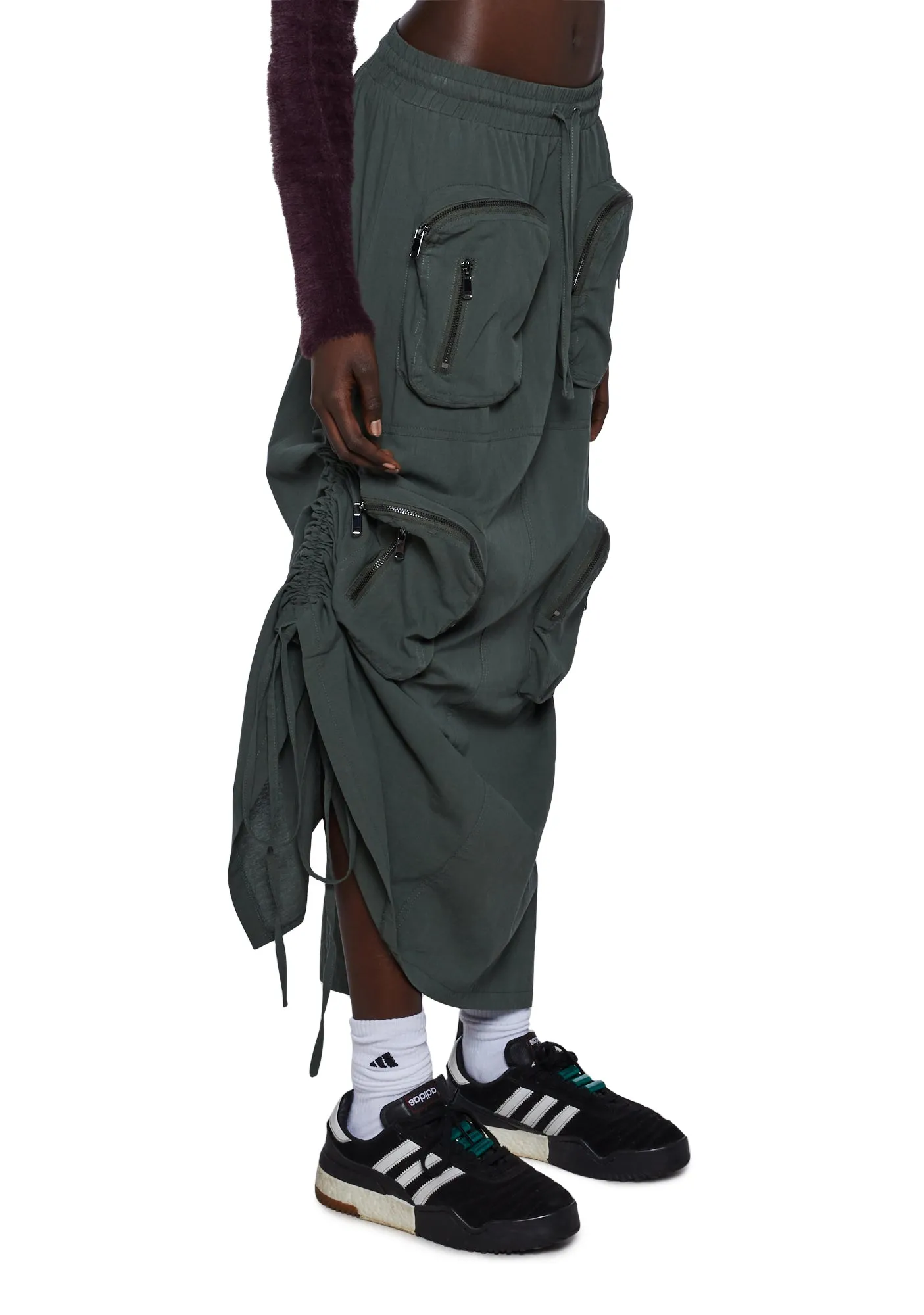 Climb The Ranks Cargo Skirt