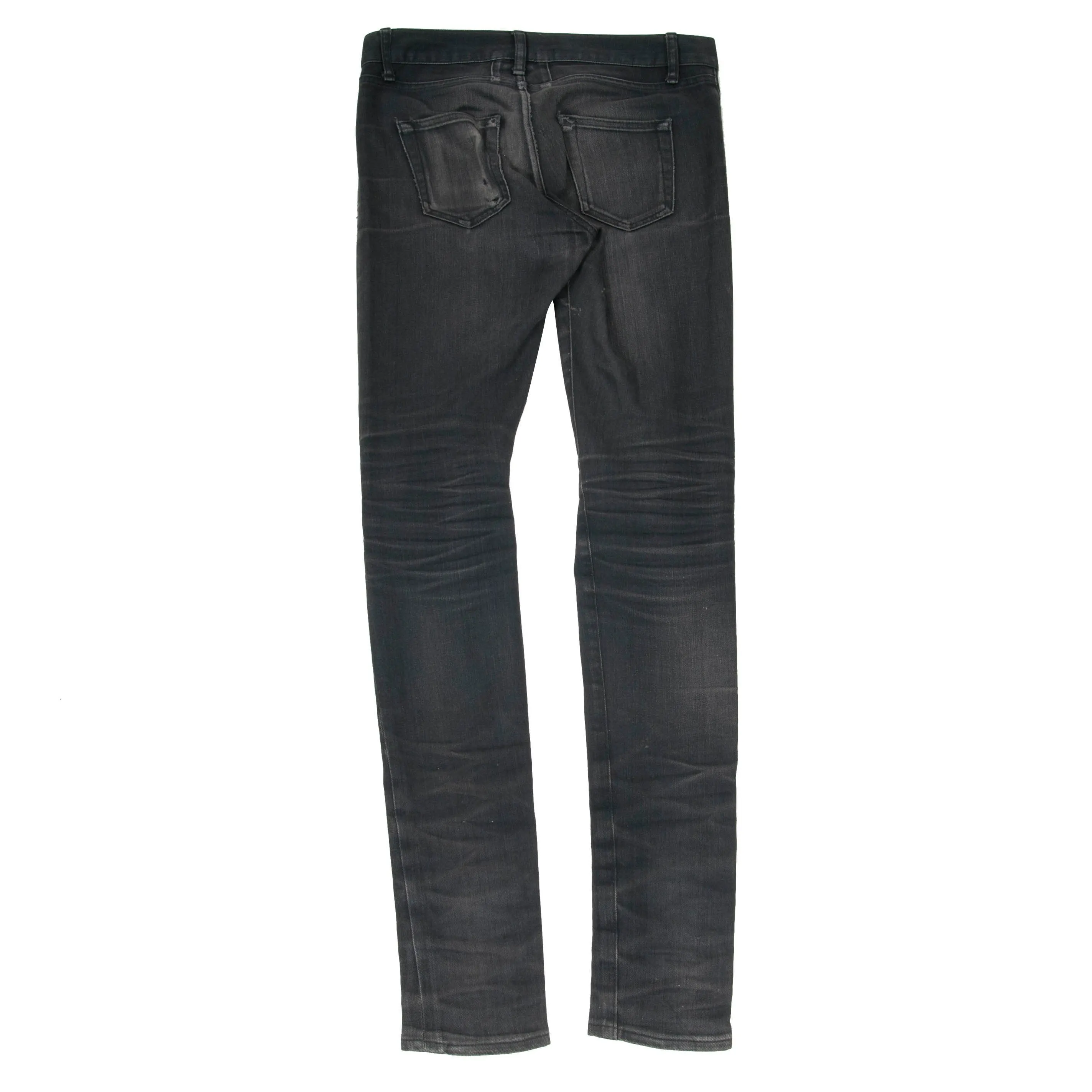D02 Black Skinny Denim