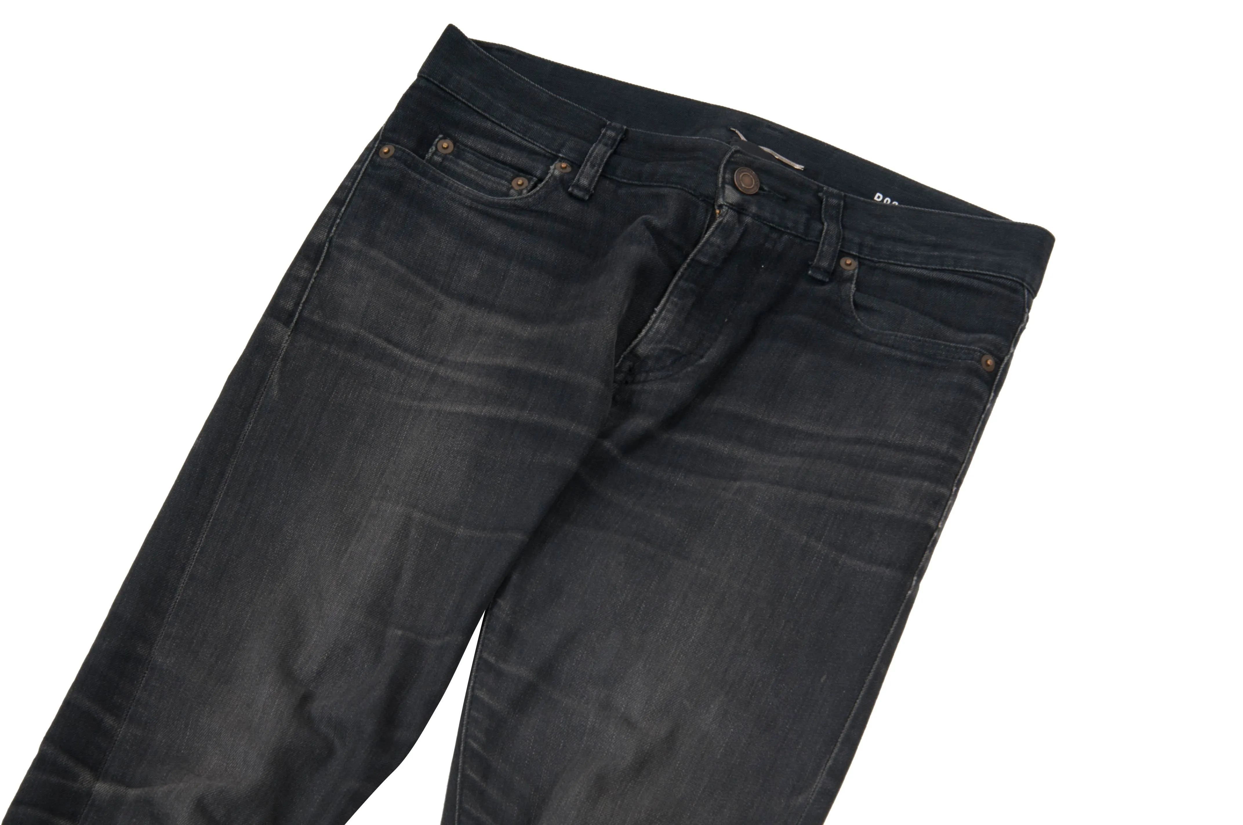 D02 Black Skinny Denim