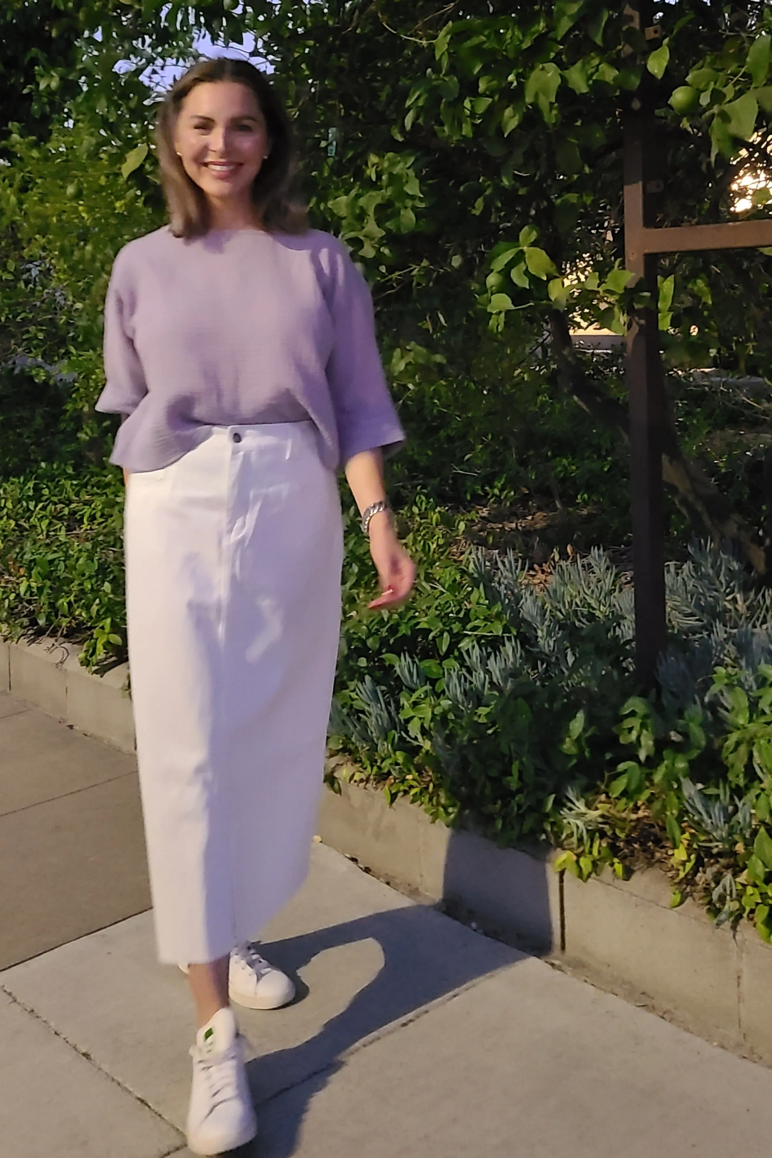 Denim Maxi Skirt