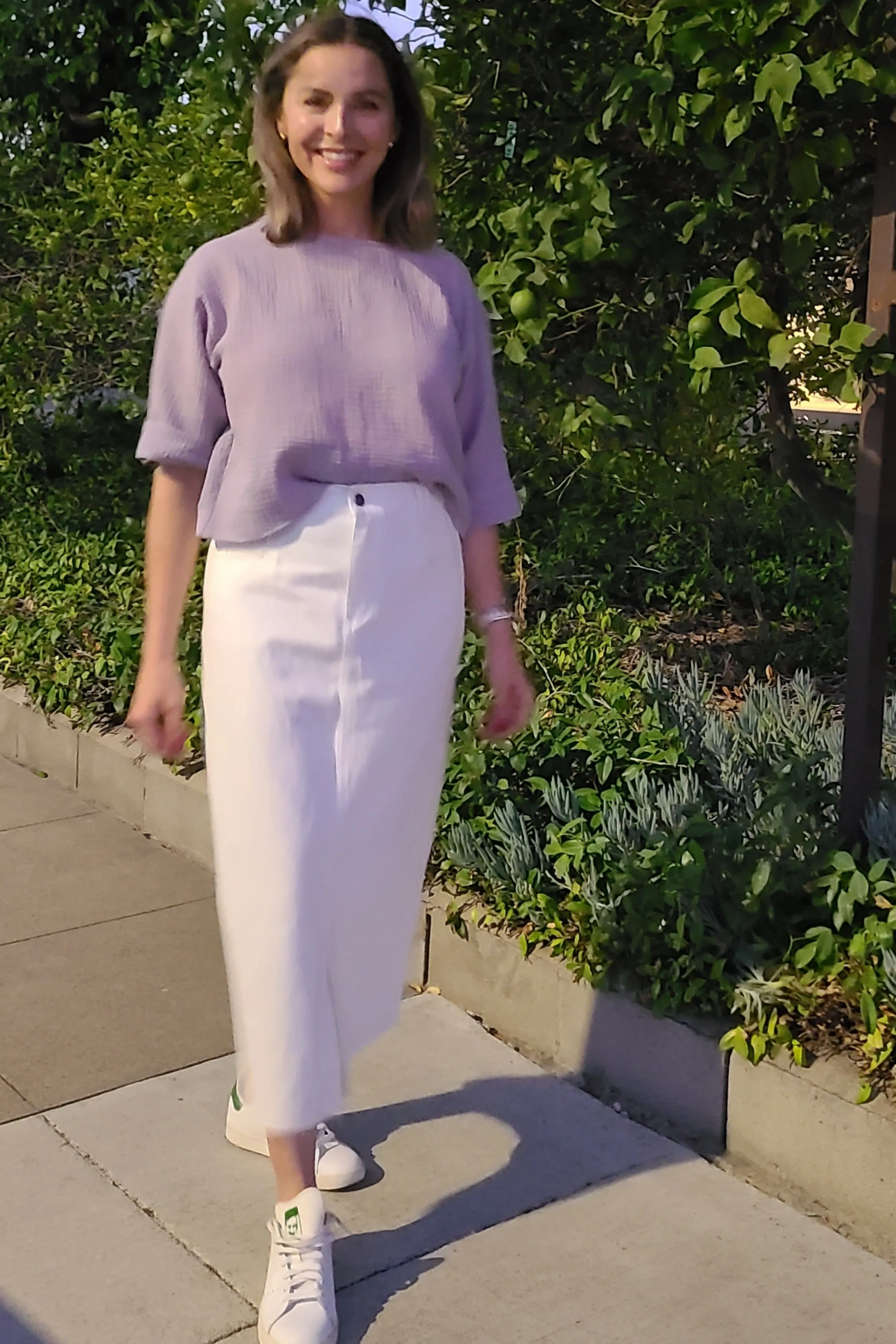 Denim Maxi Skirt