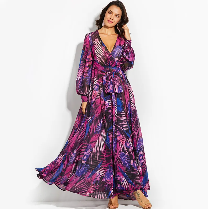 Digi Print Maxi Dress