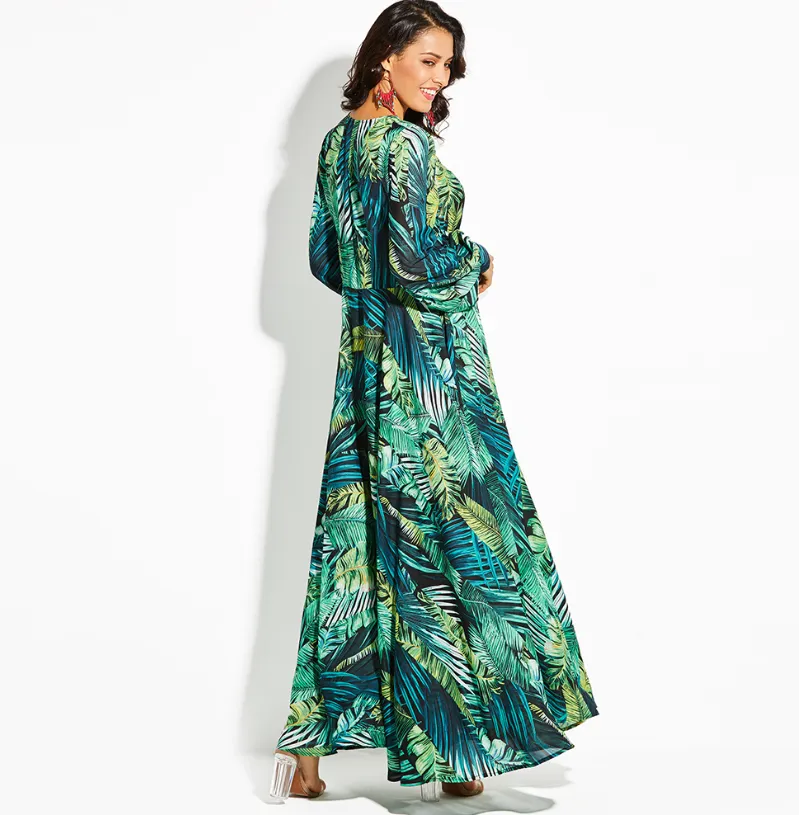 Digi Print Maxi Dress