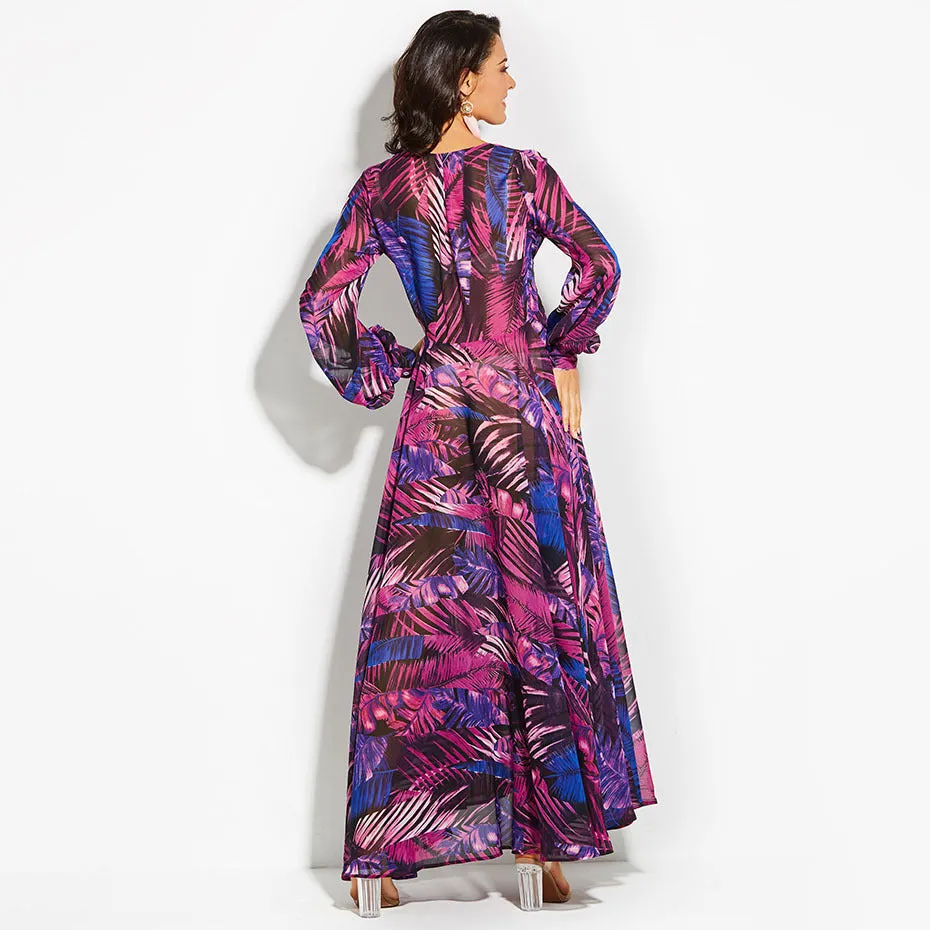 Digi Print Maxi Dress