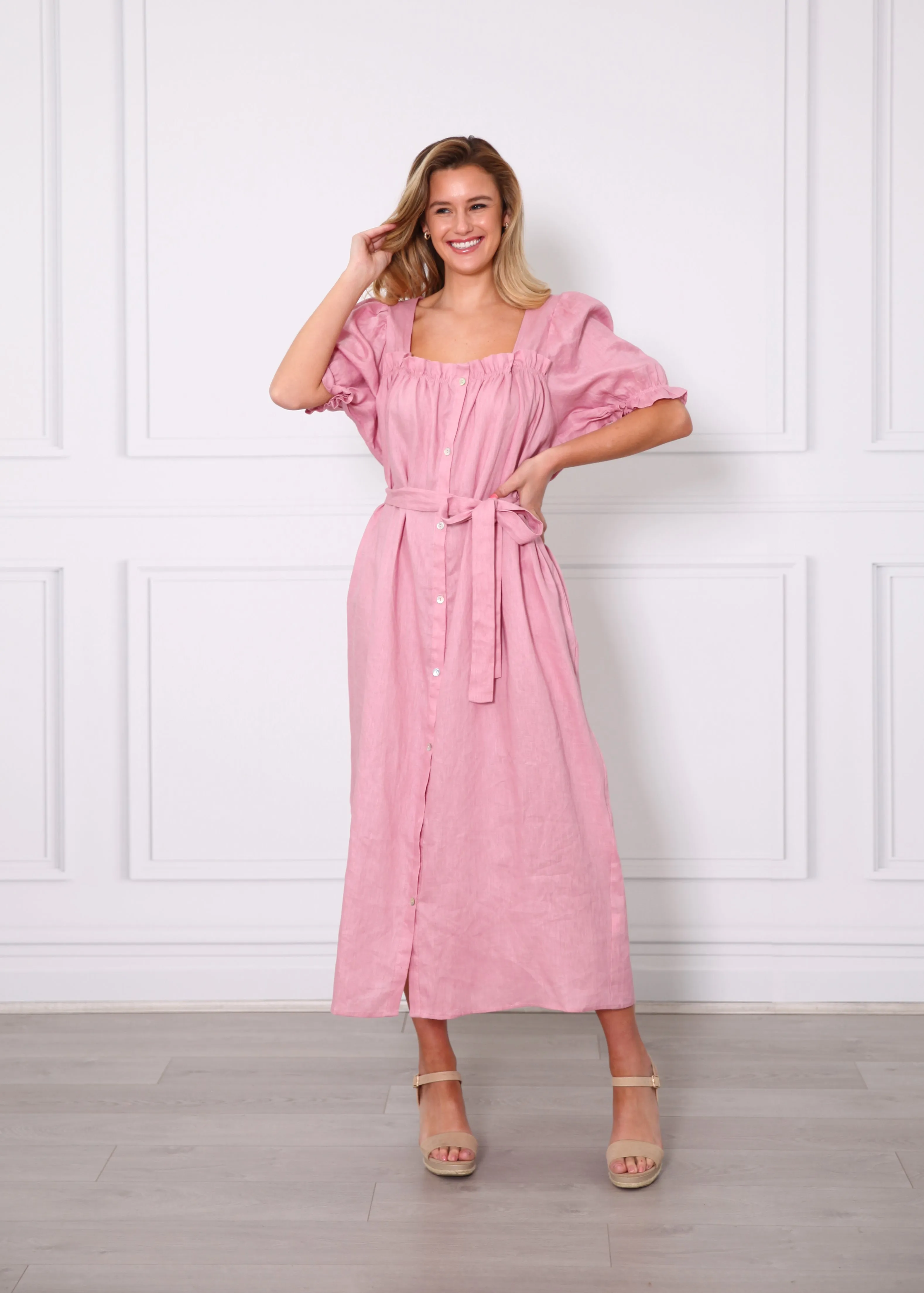 Elka Dress - Rose