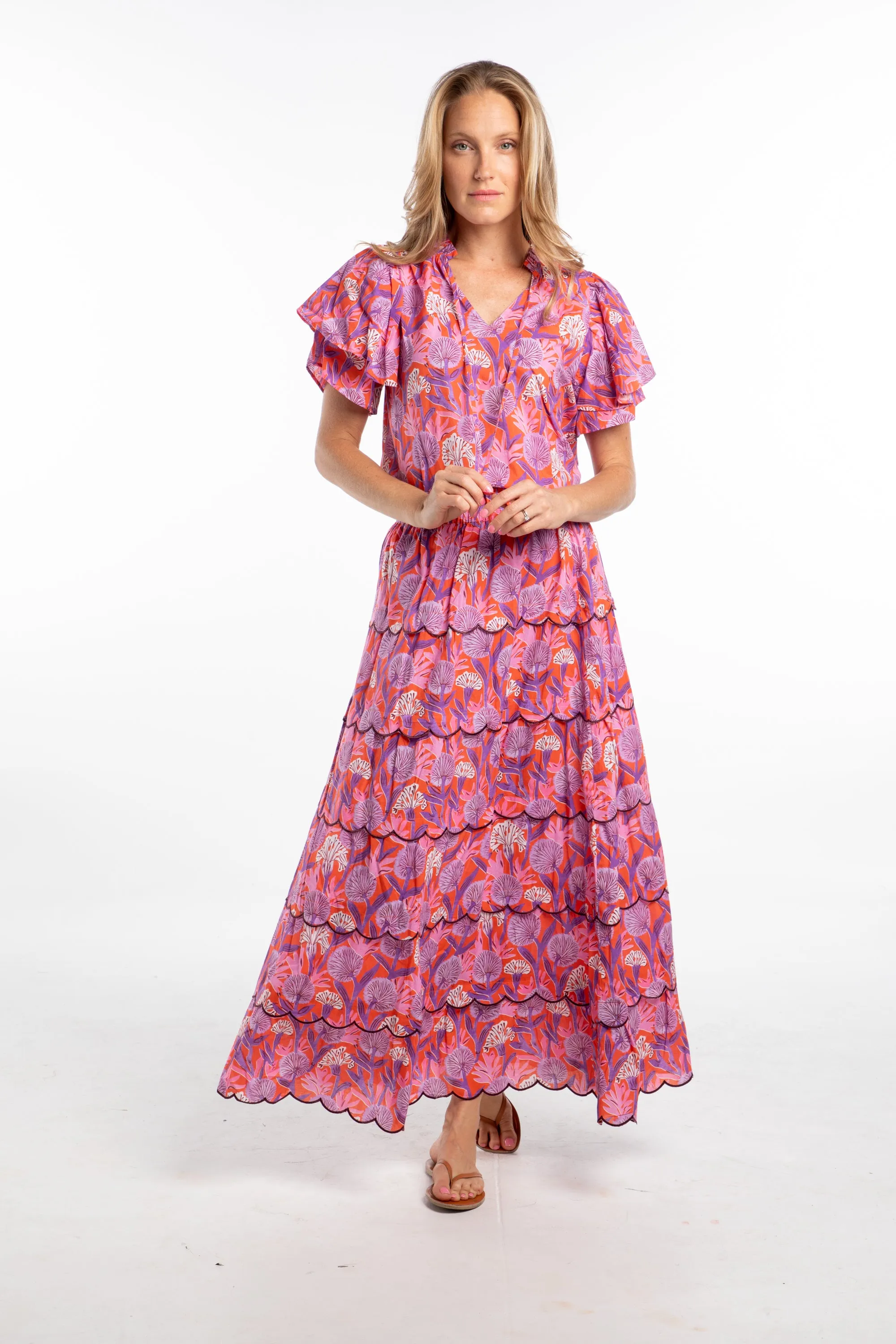 Erin Skirt. Coral Bloom