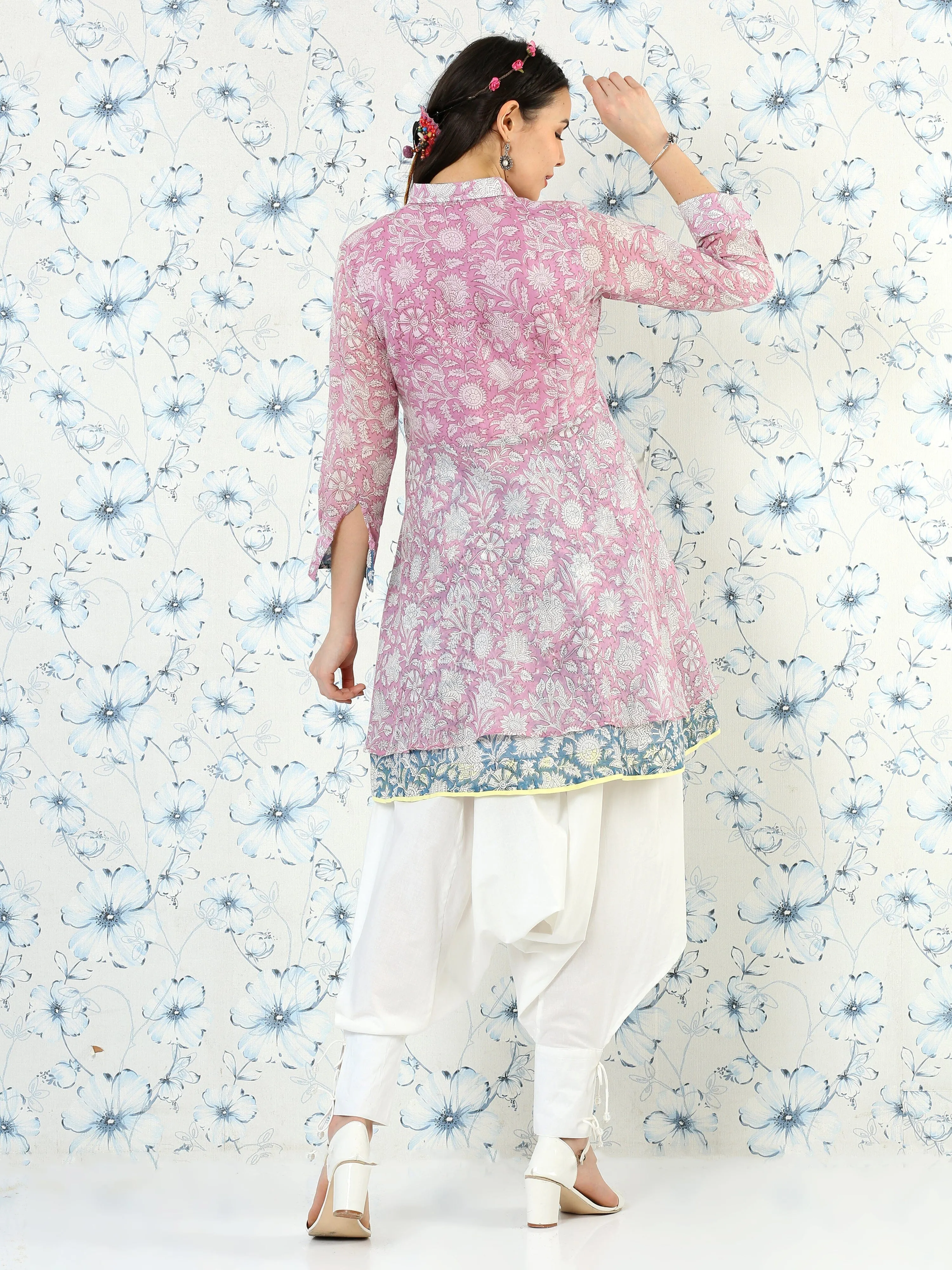 Floral Frill Dress