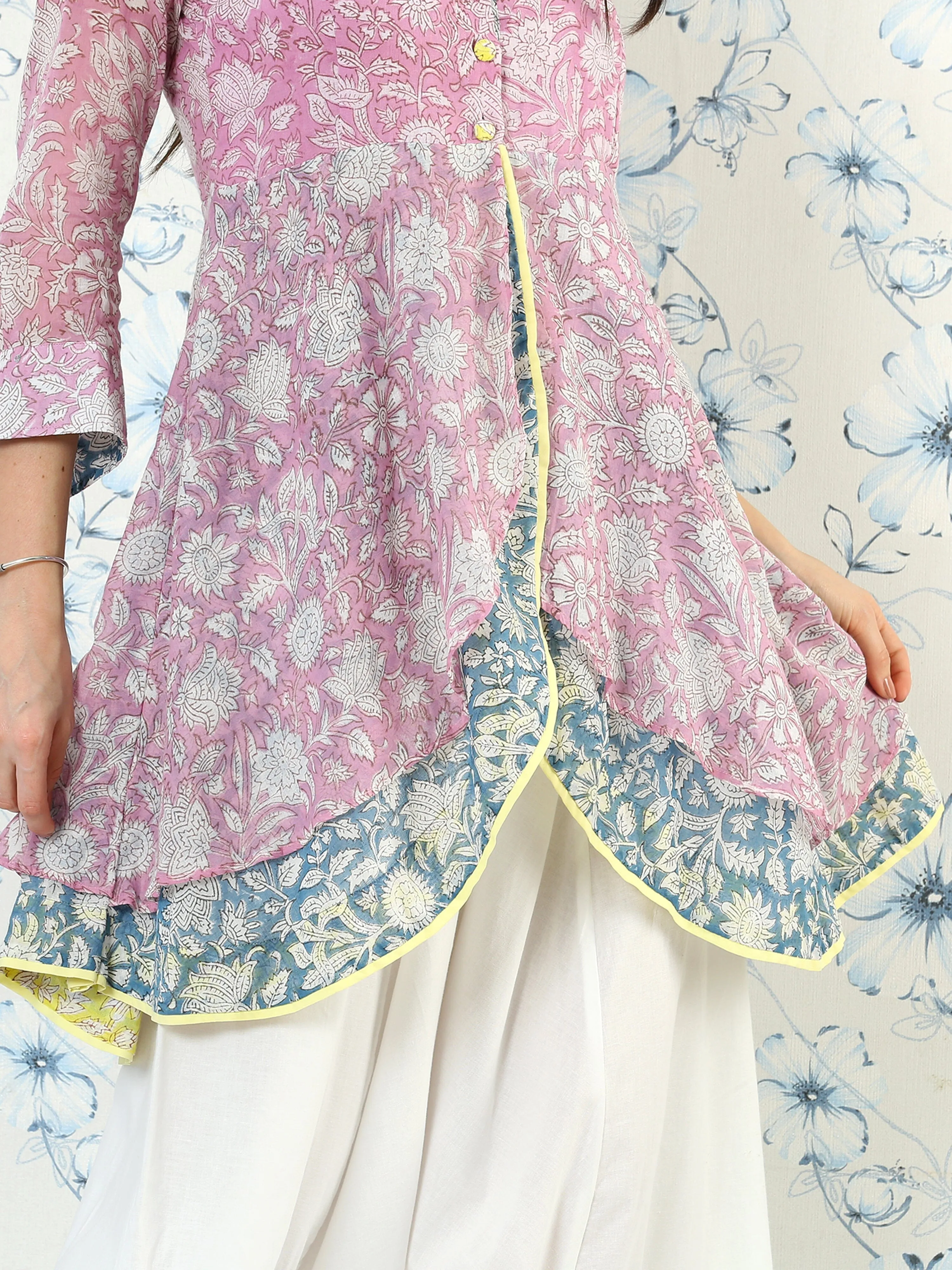 Floral Frill Dress