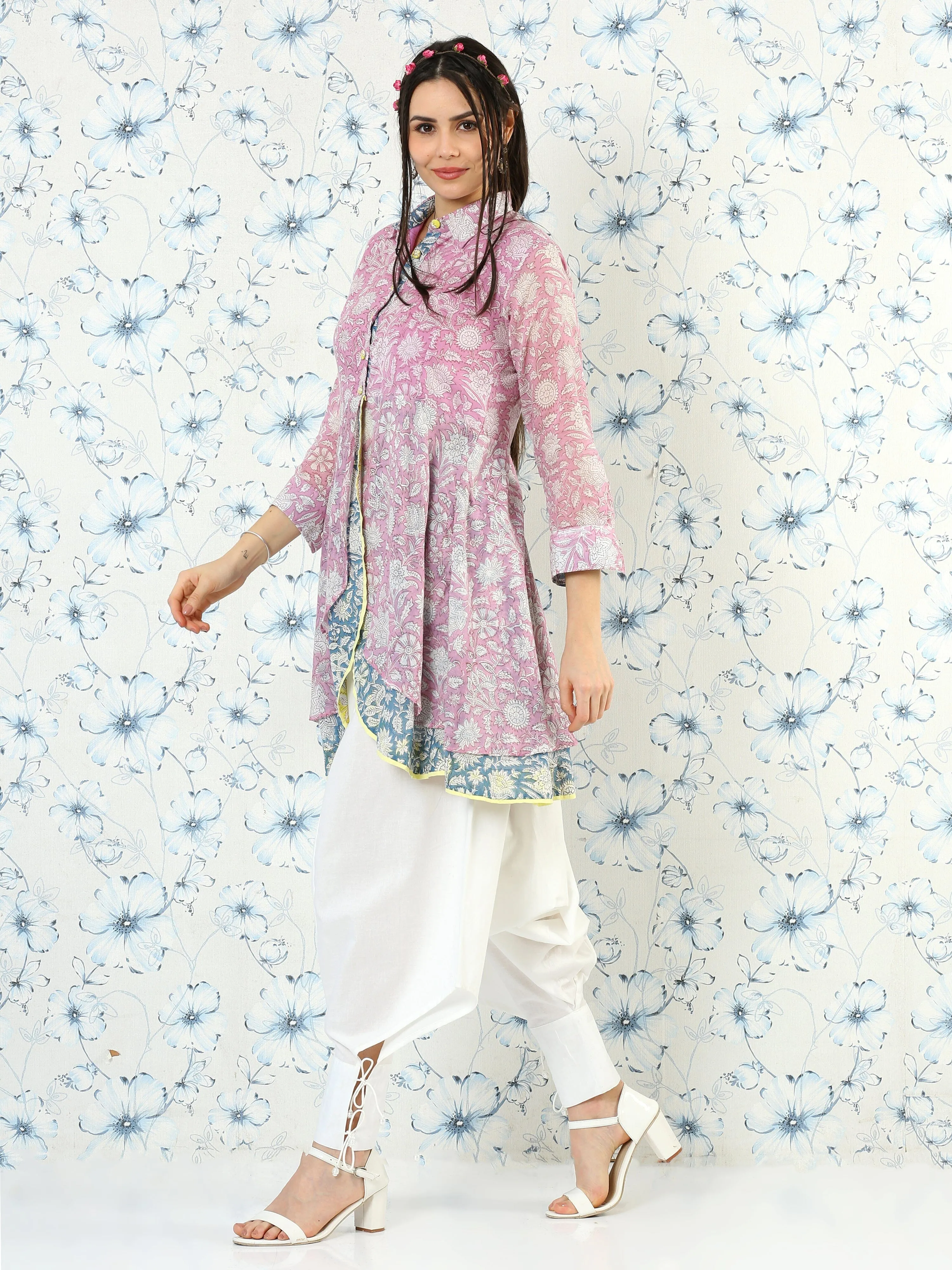 Floral Frill Dress