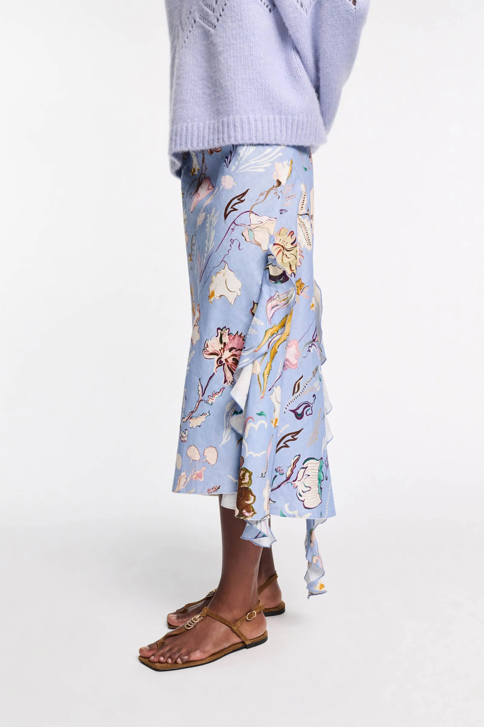 FLORAL POWER SKIRT
