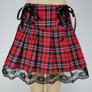 Forest Ranger  Skirt Kawaii Academia Y2K Cottagecore Coquette Fairycore Dollette Princesscore Bottoms