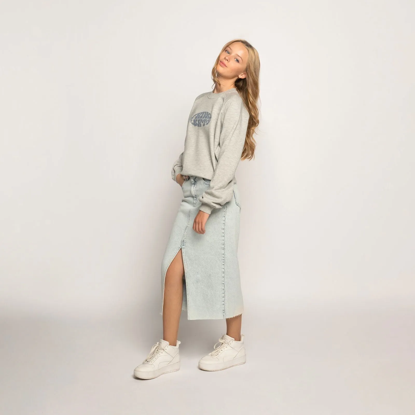 Frankie & Liberty Denim Maxi skirt