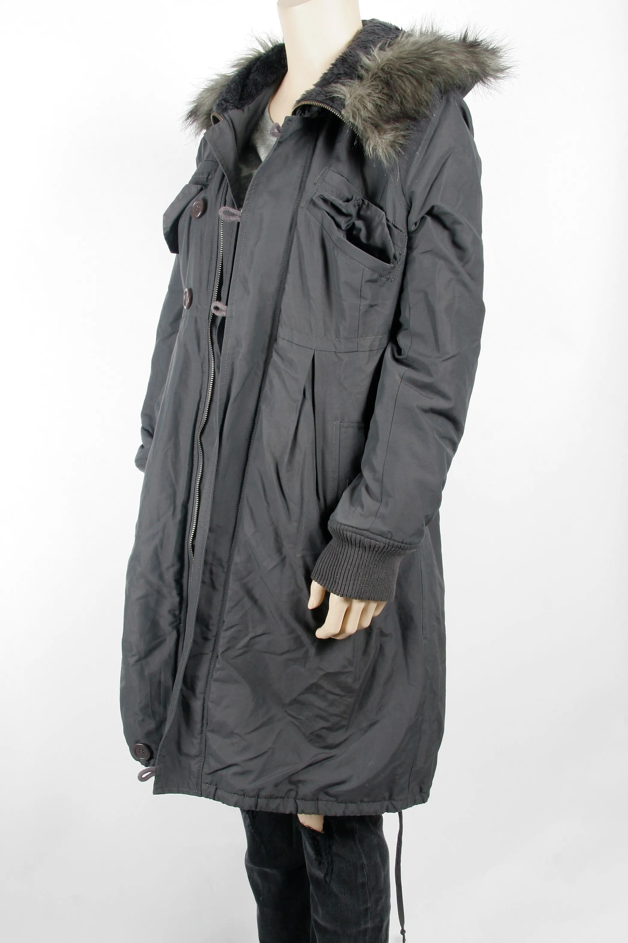 French Connection Parka Coat-Size 2