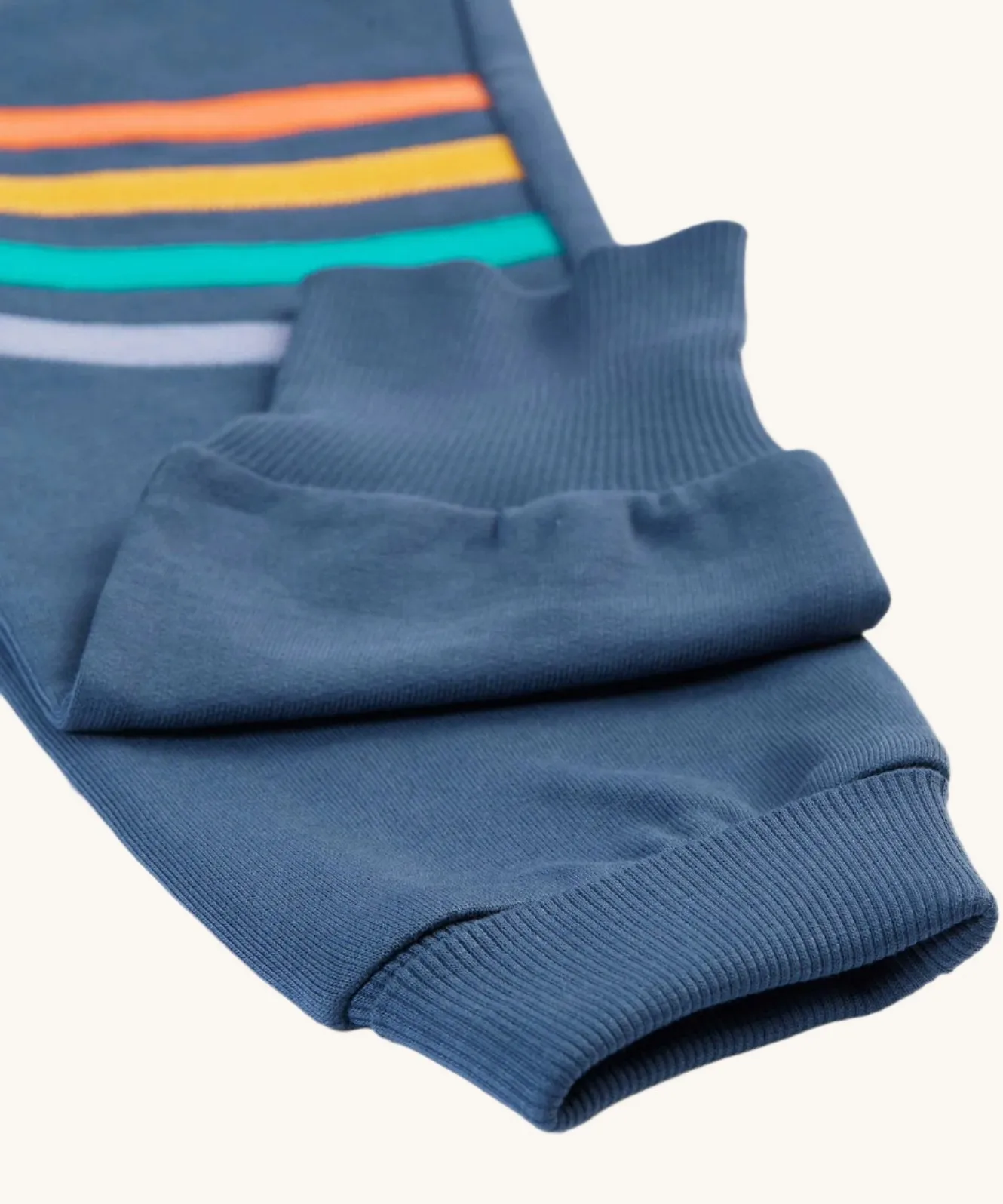 Frugi Perrin Parsnip Jogger - Navy Blue/Stripe