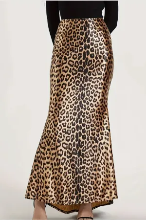 Gia Animal Print Maxi Skirt