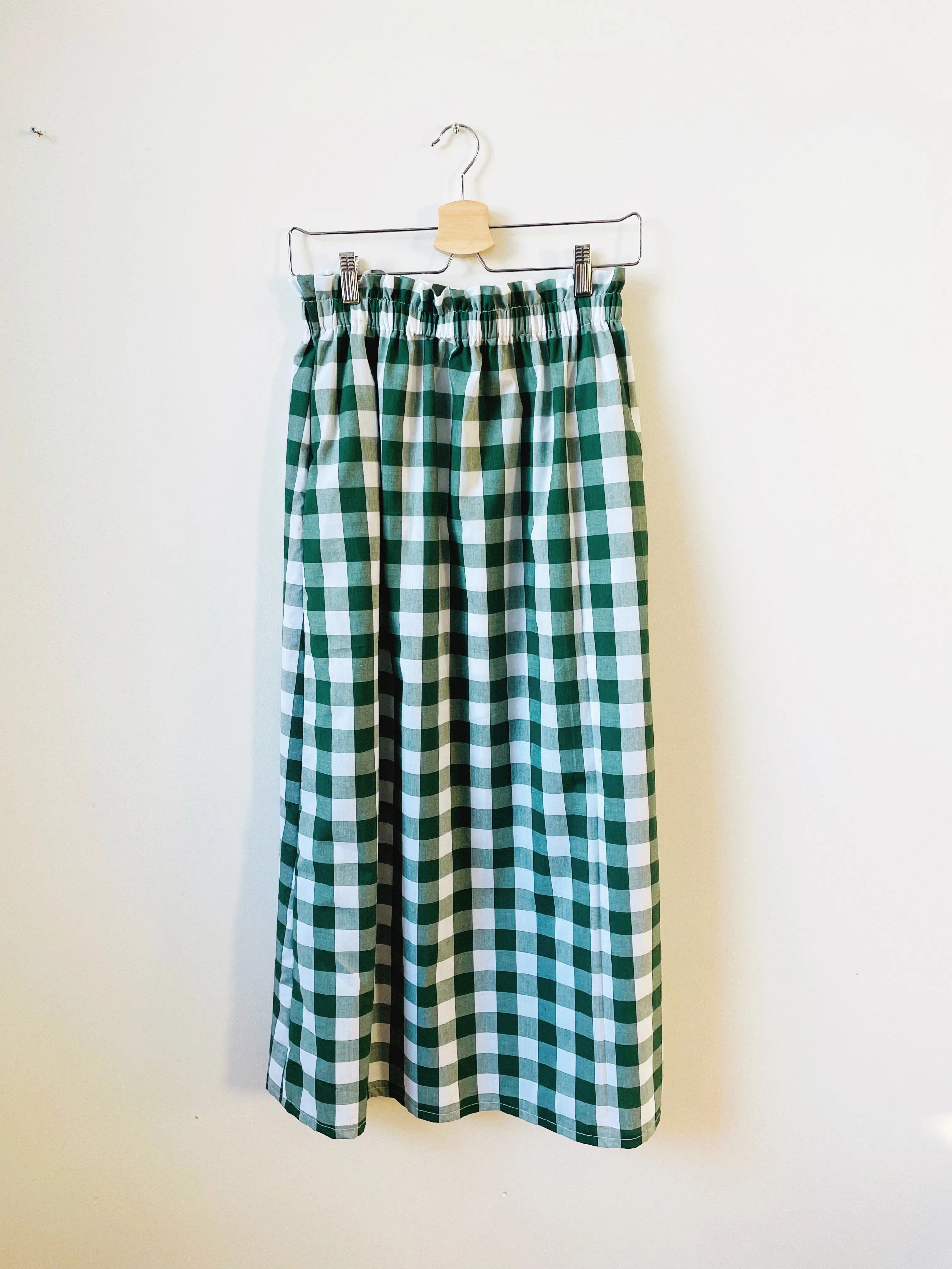 Gingham Phoebe Maxi Skirt