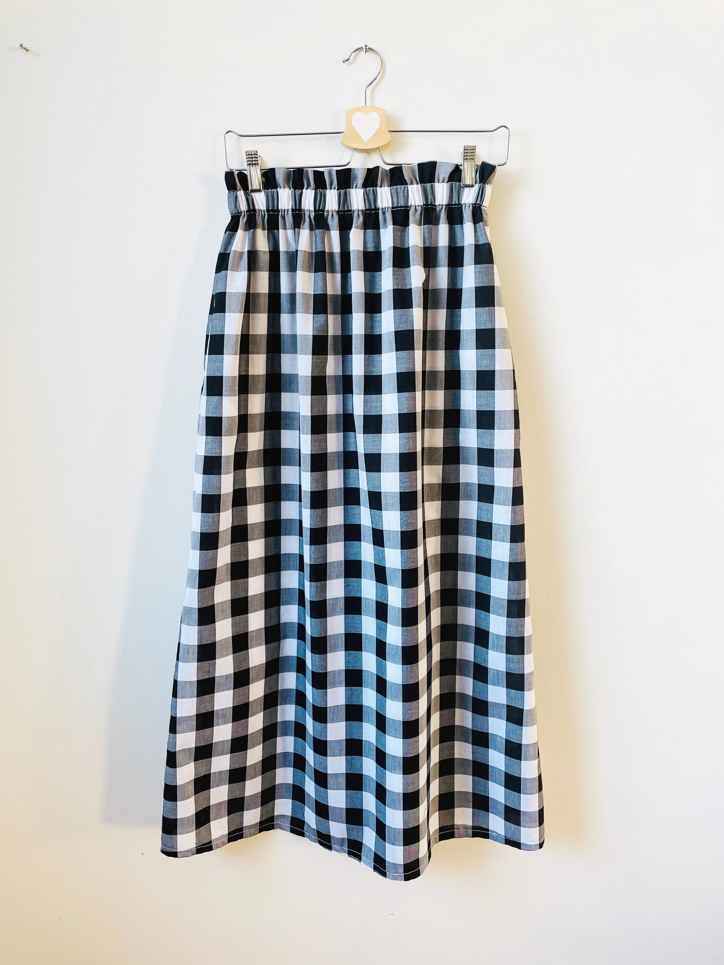 Gingham Phoebe Maxi Skirt