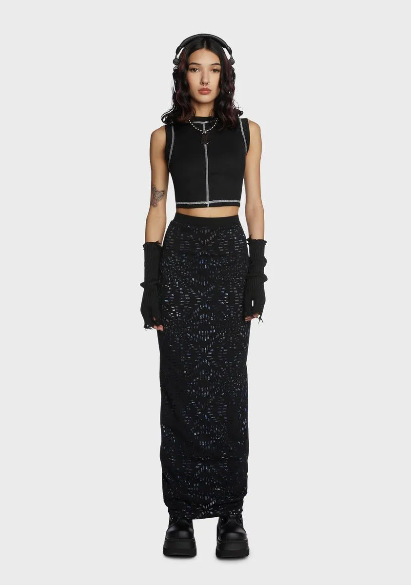 Interstellar Love Maxi Skirt