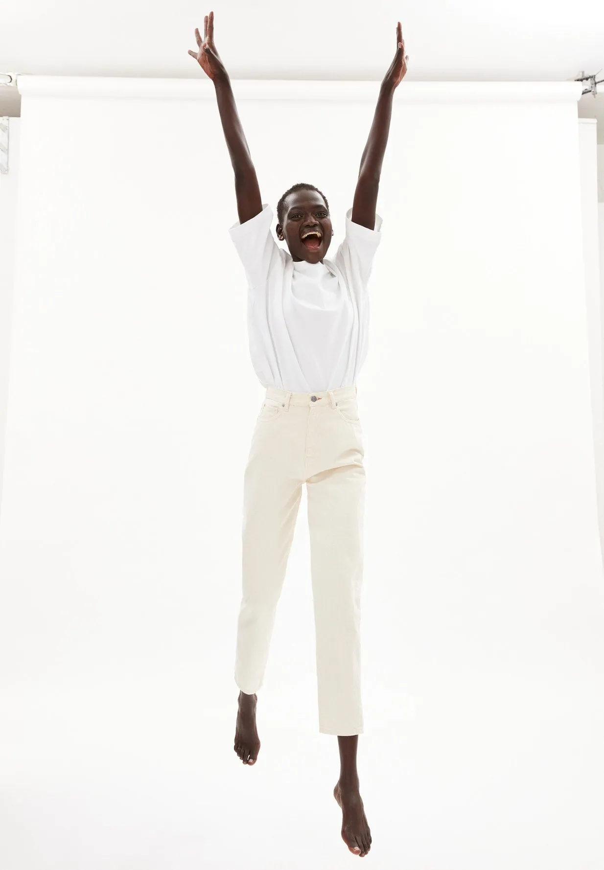 Jeans MAIRAA Mom undyed | ARMEDANGELS