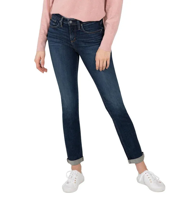 Jeans Silver Jeans "Indigo" Beau Boyfriend Fit High rise