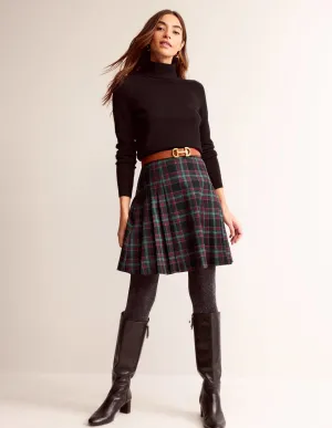 Kilt Mini Skirt-Alice Check