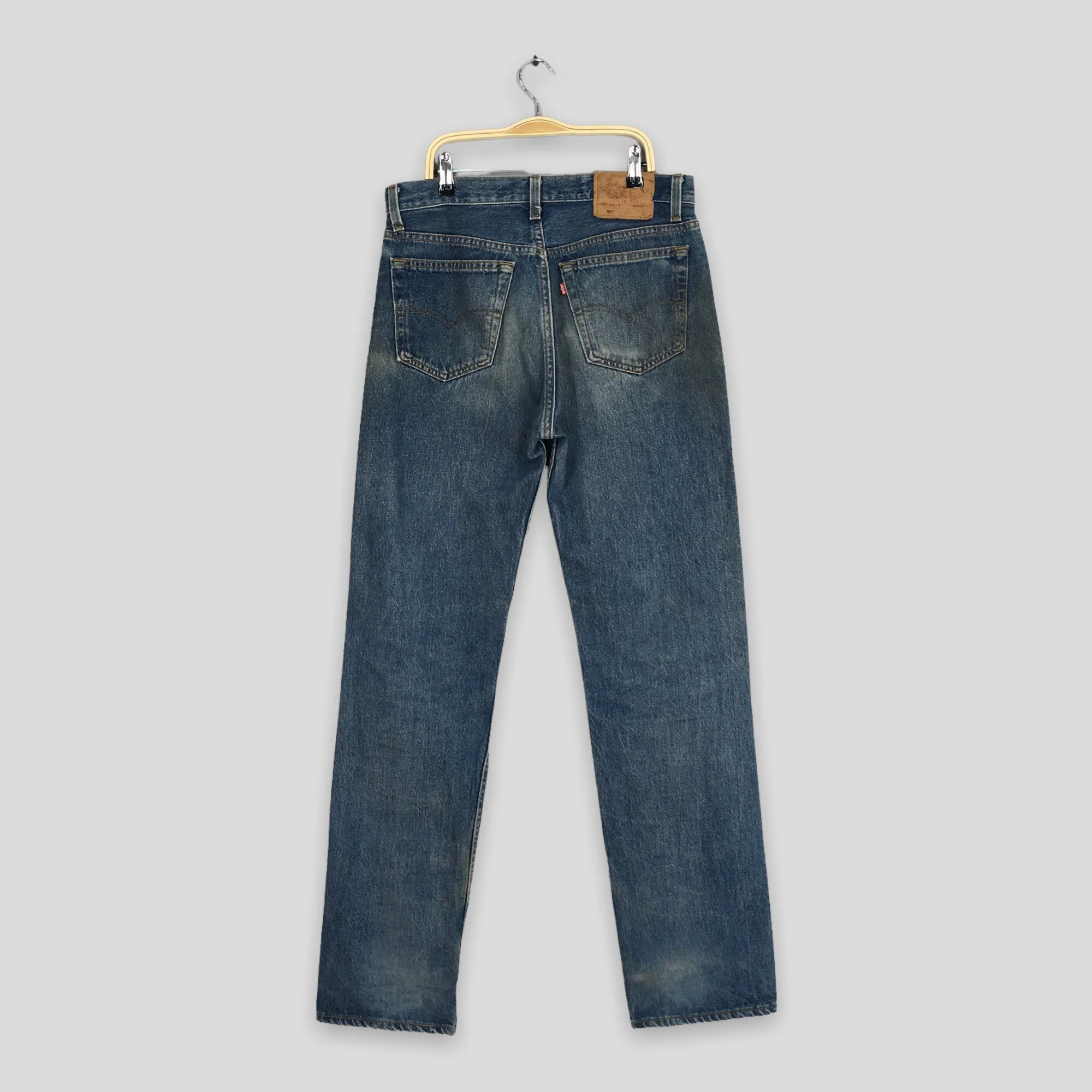 Levi's 501 Faded Dirty Stonewash Jeans Size 31x33