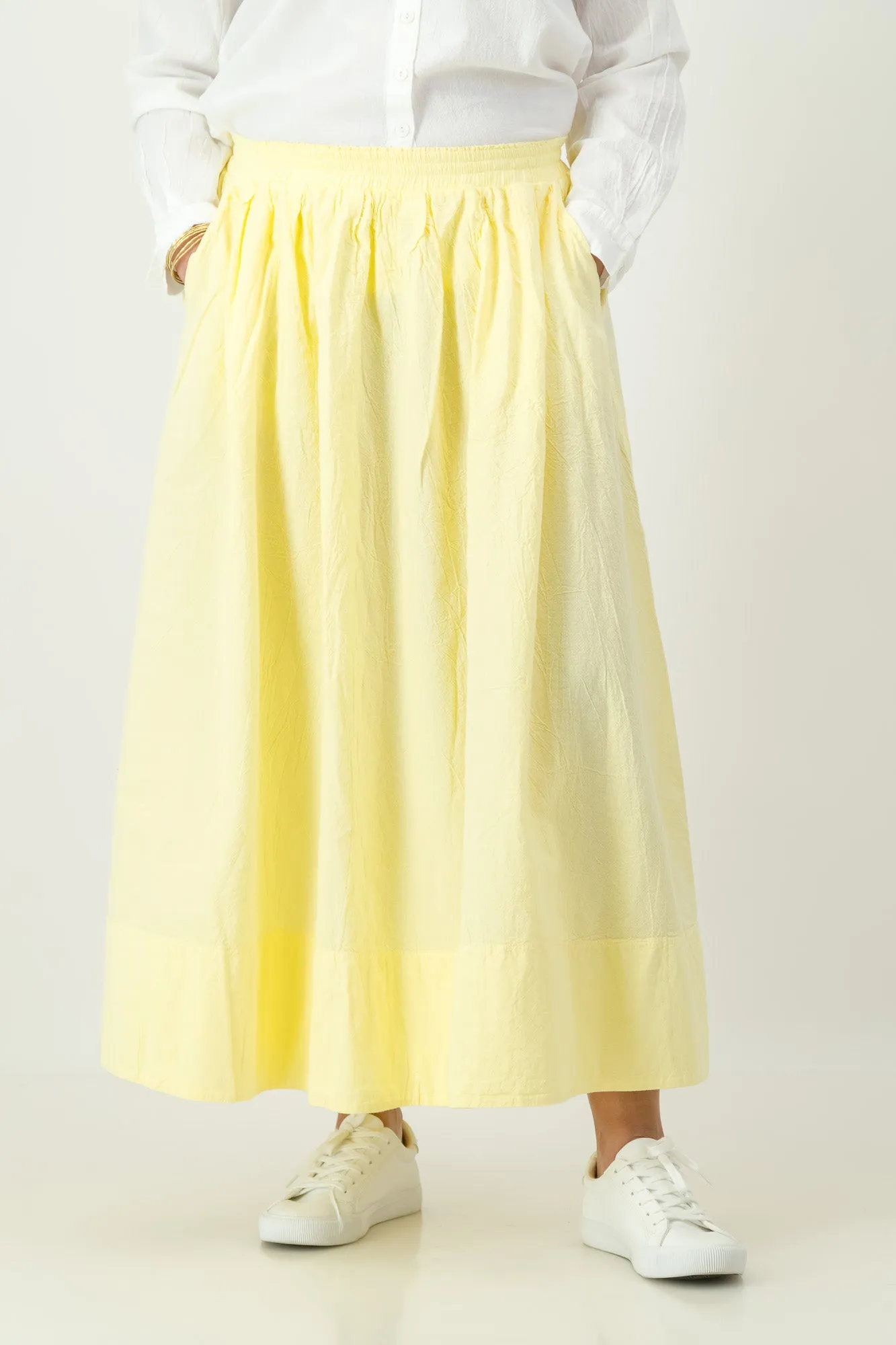 Lily Cotton Maxi Skirt