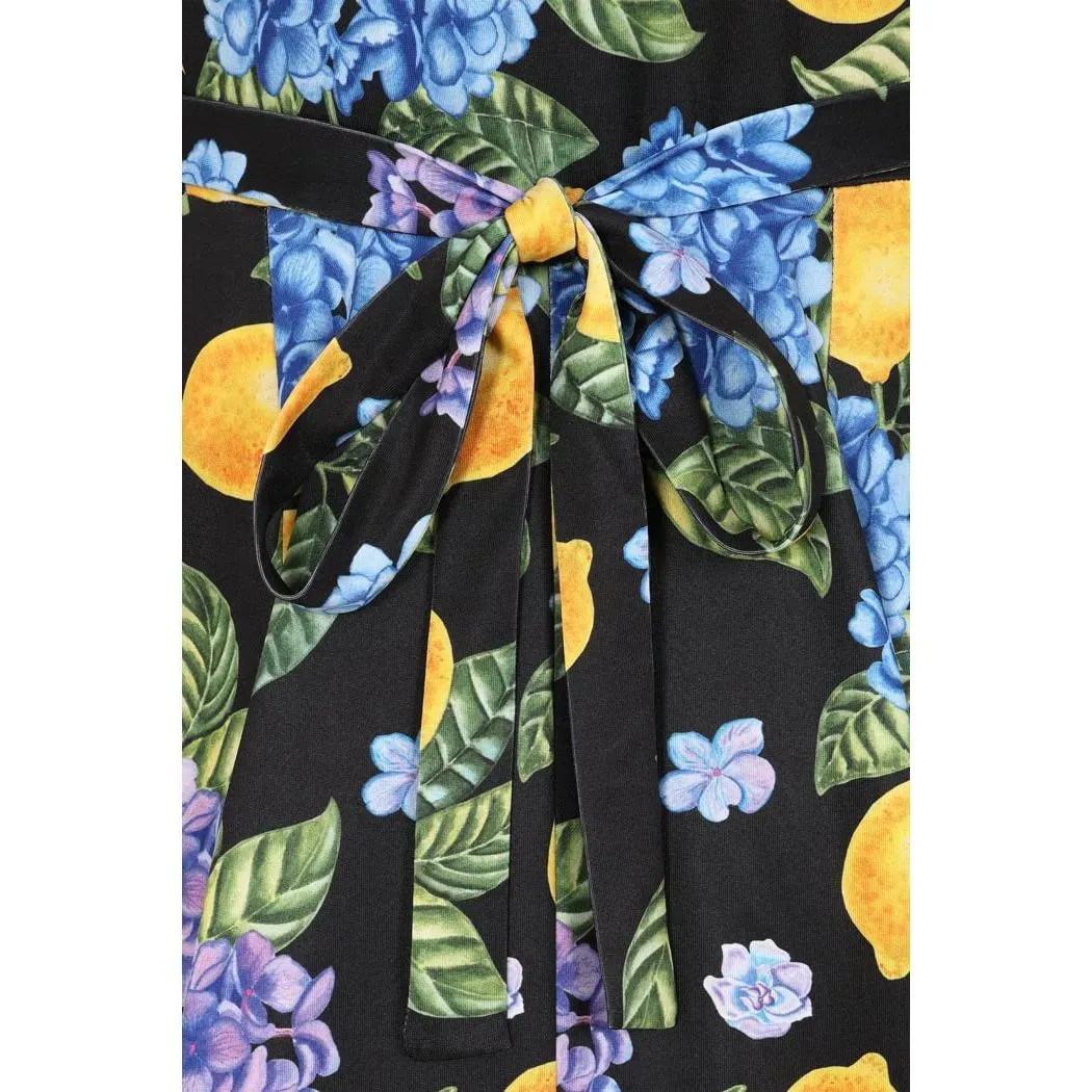 Lyra Dress - Lemon Hydrangea