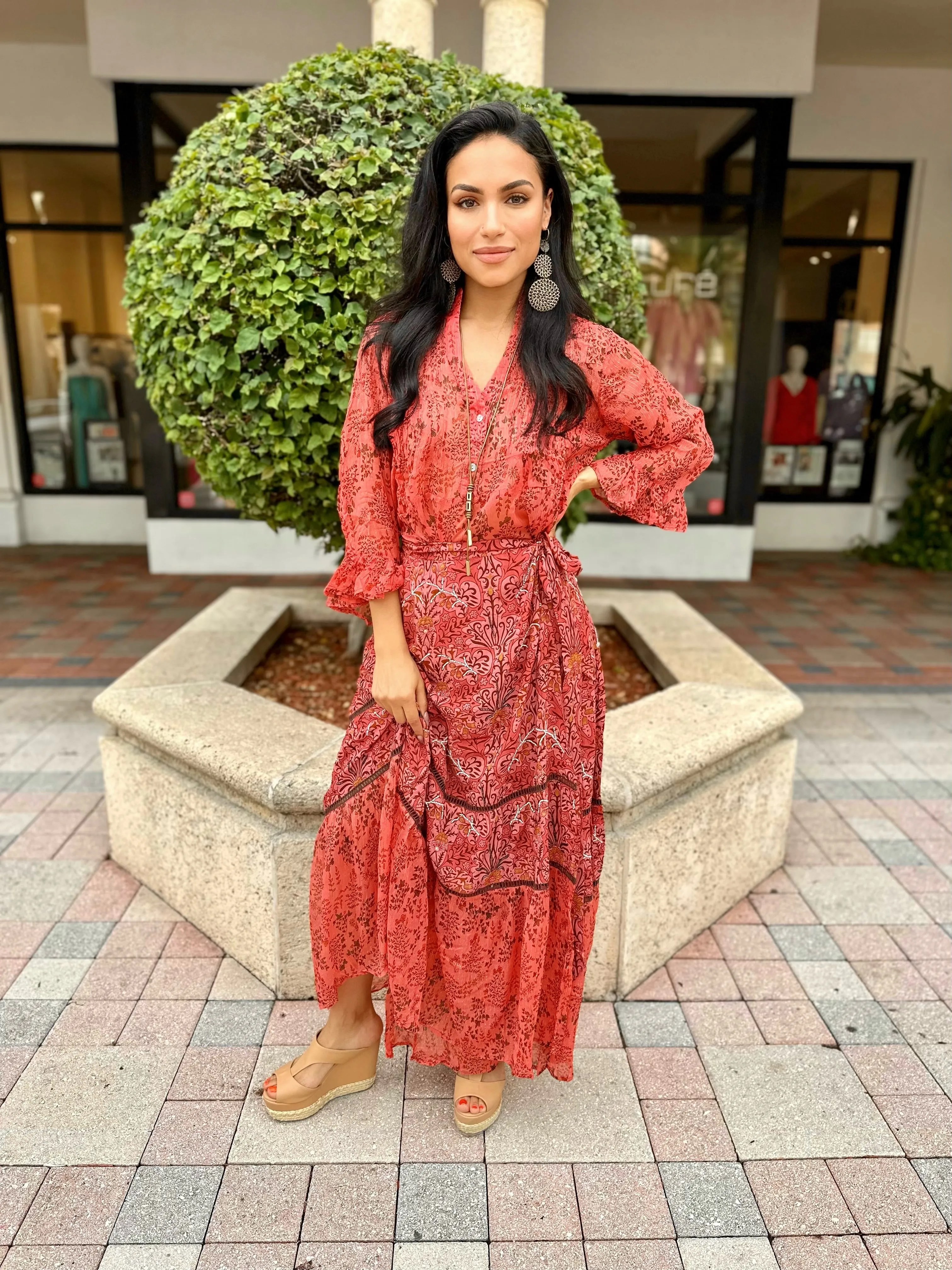 Margo Wrap Maxi Skirt
