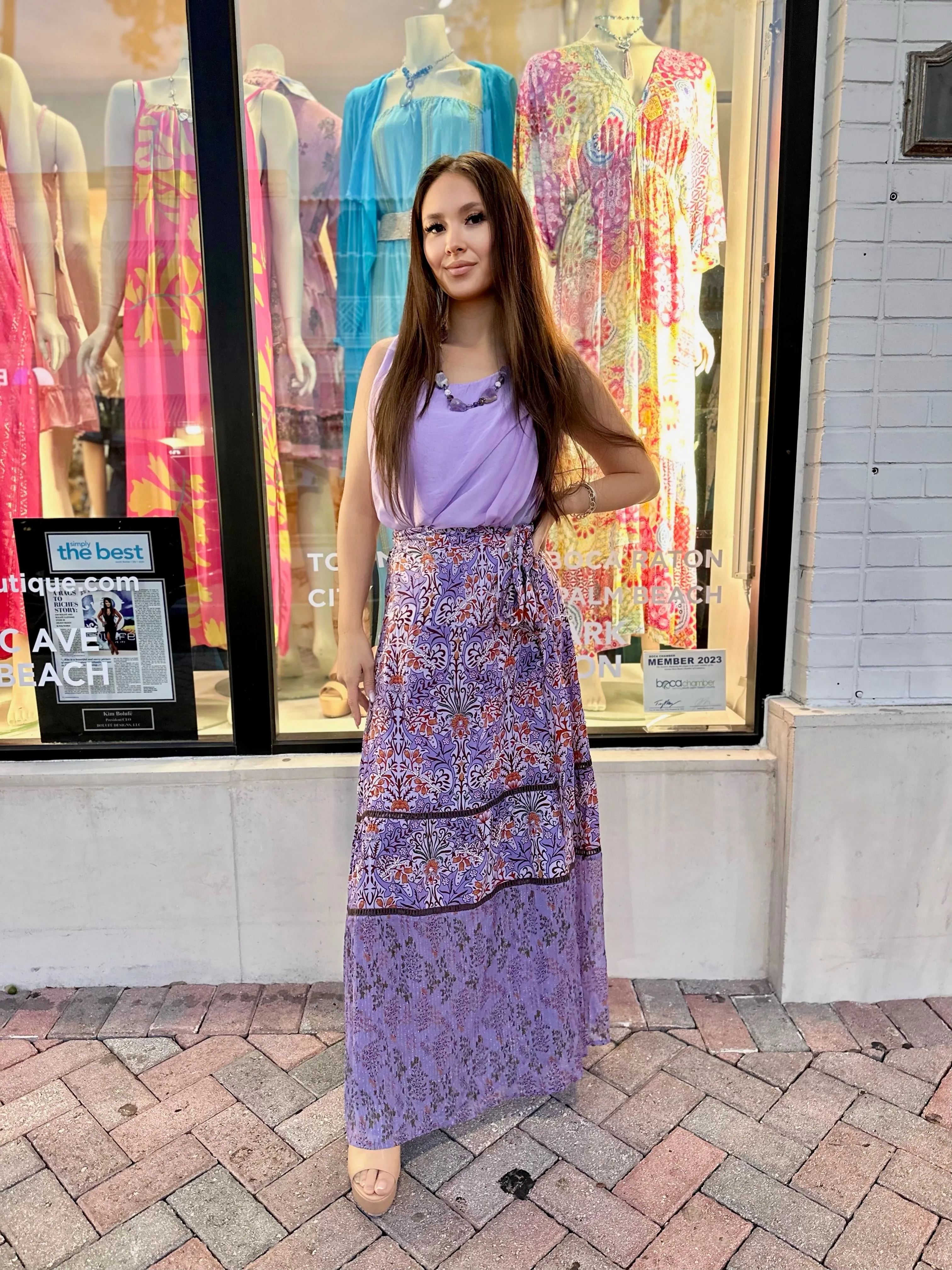 Margo Wrap Maxi Skirt